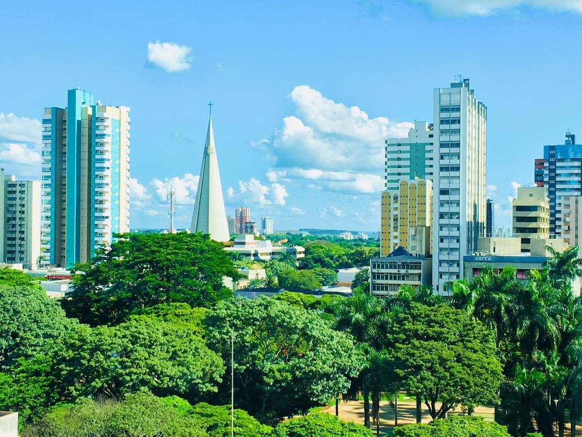 Maringá Hotel Avalon Econômico Ngoại thất bức ảnh